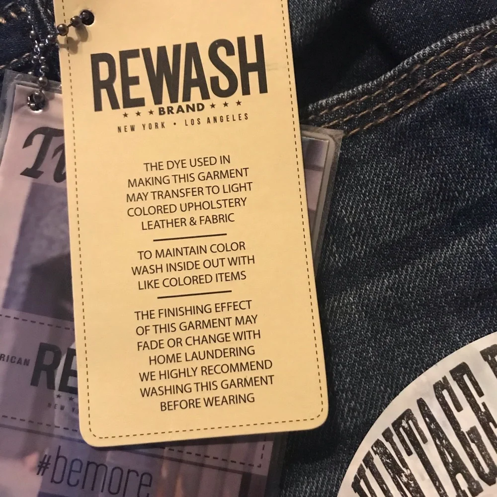 Rewash Tulip Flare Jeans Juniors Retro Deadstock NWT NEW